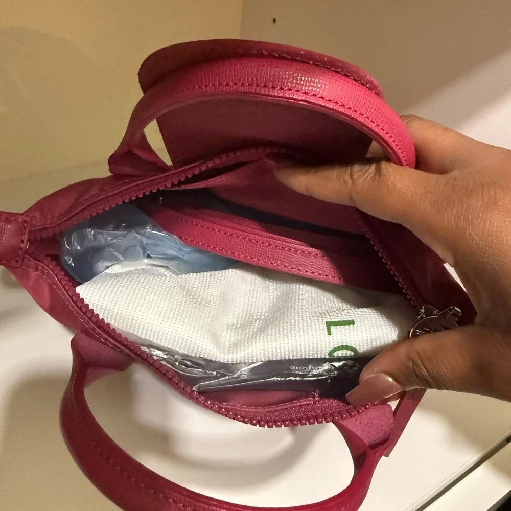 Longchamp Le Pliage XS in Pink - Picture 3 of 3